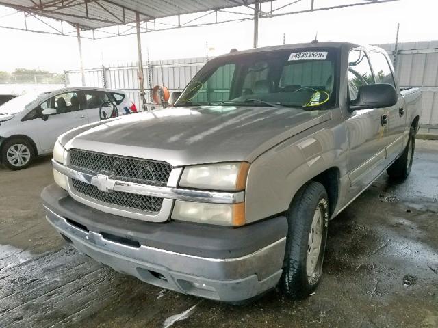 2GCEC13T751285526 - 2005 CHEVROLET SILVERADO SILVER photo 2