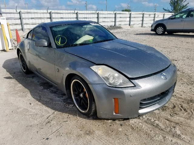 JN1AZ34E46M353752 - 2006 NISSAN 350Z COUPE GRAY photo 1