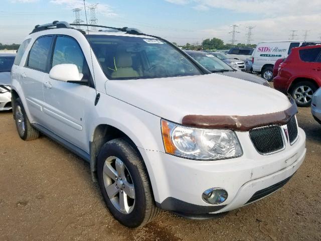 2CKDL73F066113652 - 2006 PONTIAC TORRENT WHITE photo 1