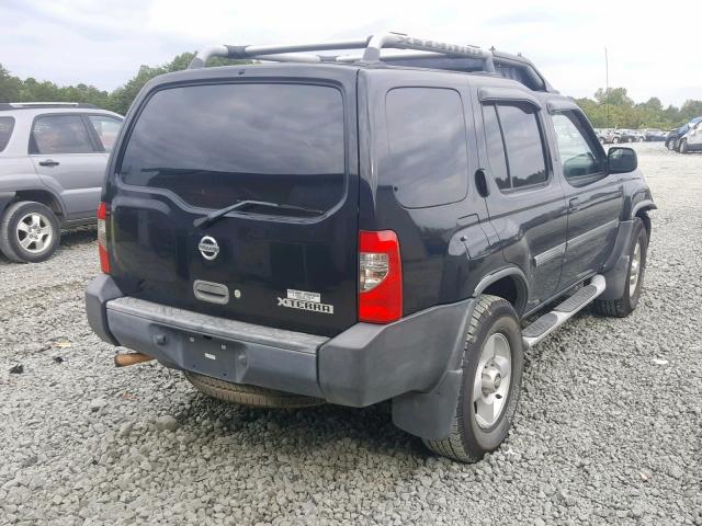 5N1ED28TX2C536228 - 2002 NISSAN XTERRA XE BLACK photo 4