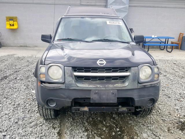 5N1ED28TX2C536228 - 2002 NISSAN XTERRA XE BLACK photo 9