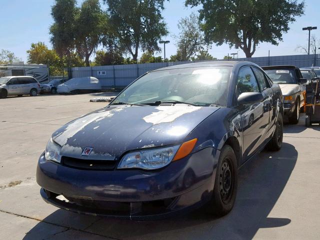 1G8AN15F67Z138389 - 2007 SATURN ION LEVEL BLUE photo 2