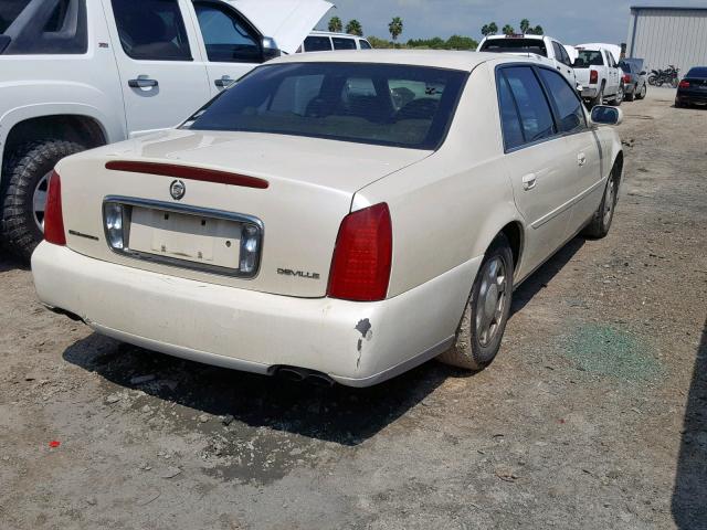 1G6KD54Y71U228620 - 2001 CADILLAC DEVILLE GOLD photo 4