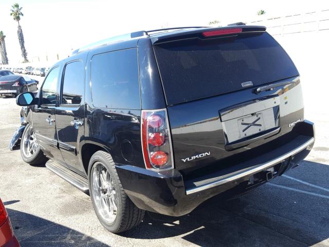 1GKFK638X7J187572 - 2007 GMC YUKON DENA BLACK photo 3