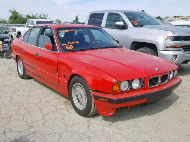 WBAHE6328SGF31672 - 1995 BMW 540 I AUTO RED photo 1