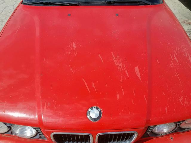 WBAHE6328SGF31672 - 1995 BMW 540 I AUTO RED photo 7