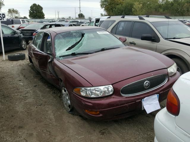 1G4HP54K914196064 - 2001 BUICK LESABRE CU MAROON photo 1