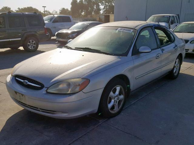 1FAFP55U01G191531 - 2001 FORD TAURUS SES SILVER photo 2