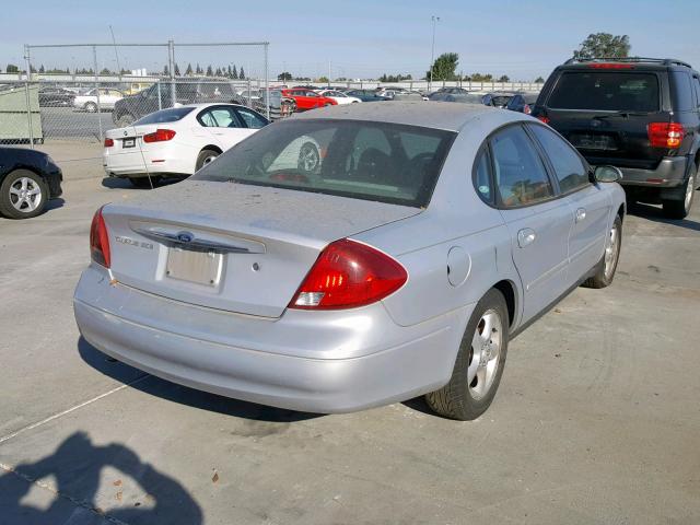 1FAFP55U01G191531 - 2001 FORD TAURUS SES SILVER photo 4