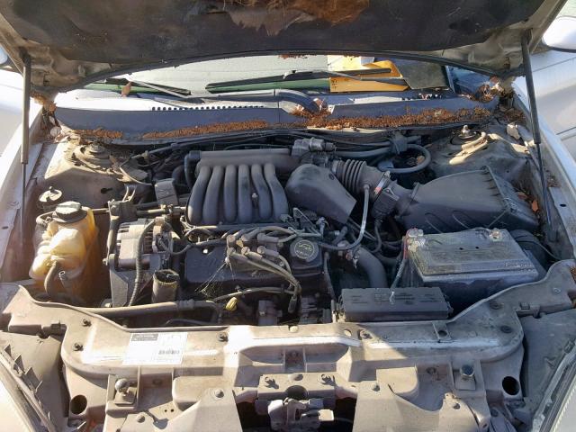 1FAFP55U01G191531 - 2001 FORD TAURUS SES SILVER photo 7