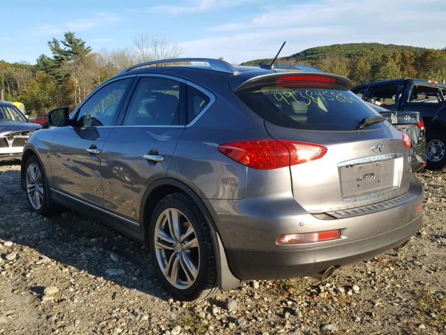JN1AJ0HR0CM451756 - 2012 INFINITI EX35 BASE GRAY photo 3