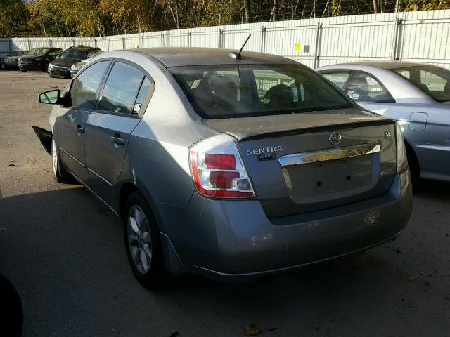 3N1AB6AP1AL614382 - 2010 NISSAN SENTRA 2.0 SILVER photo 3