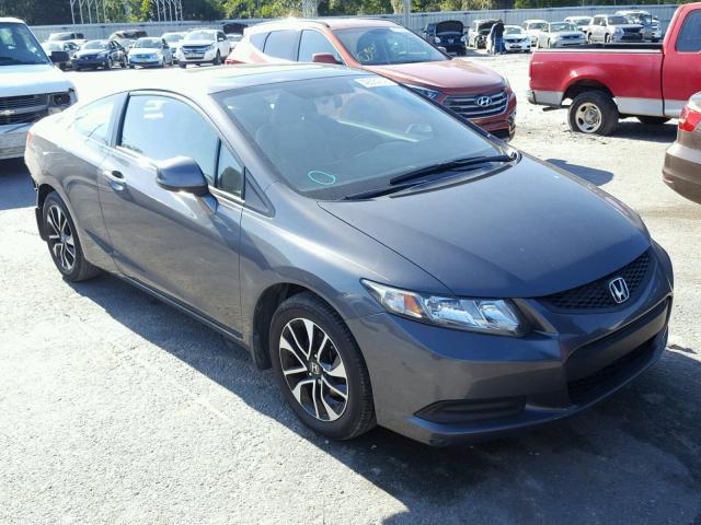 2HGFG3A88DH500244 - 2013 HONDA CIVIC EX GRAY photo 1