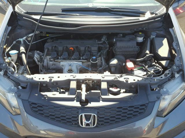 2HGFG3A88DH500244 - 2013 HONDA CIVIC EX GRAY photo 7