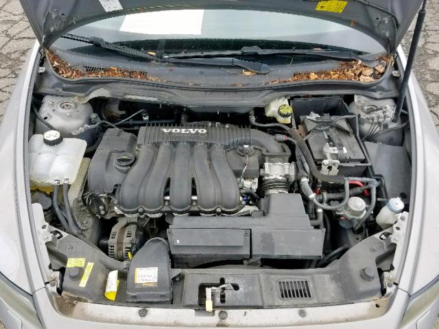 YV1MS382062193017 - 2006 VOLVO S40 2.4I SILVER photo 7