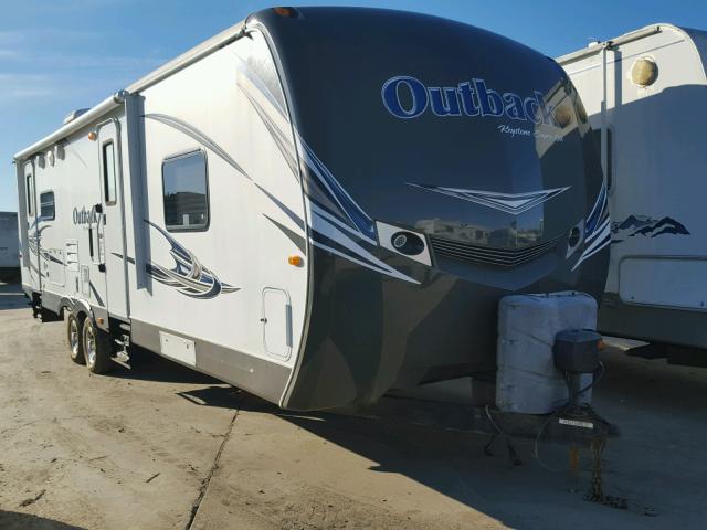 4YDT27725EB450081 - 2014 KEYSTONE OUTBACK WHITE photo 1