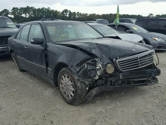 WDBJF65J01B366410 - 2001 MERCEDES-BENZ E 320 BLACK photo 1