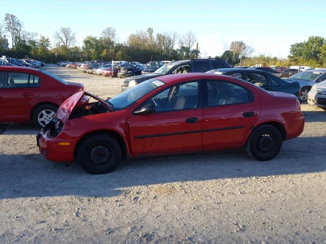 1B3ES26C44D557412 - 2004 DODGE NEON BASE RED photo 9