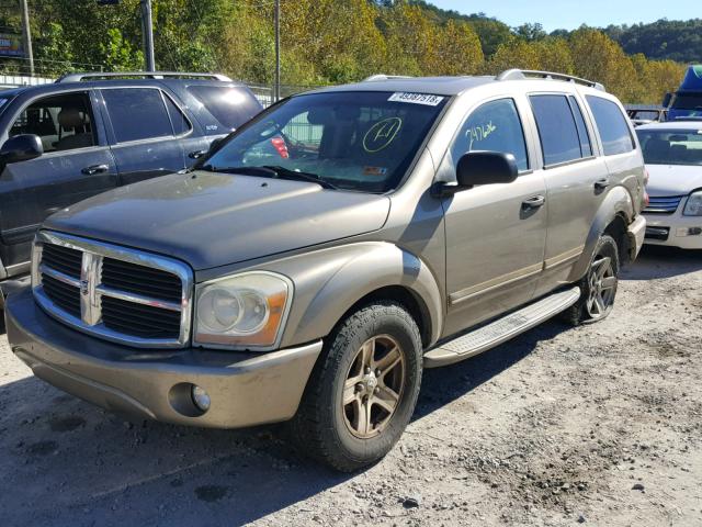 1D4HB58D65F609778 - 2005 DODGE DURANGO LI GOLD photo 2