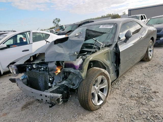 2C3CDZAG3KH668895 - 2019 DODGE CHALLENGER GRAY photo 2