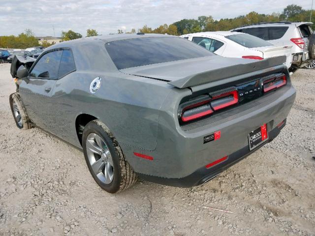 2C3CDZAG3KH668895 - 2019 DODGE CHALLENGER GRAY photo 3