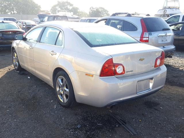1G1ZH57B89F237617 - 2009 CHEVROLET MALIBU 1LT GOLD photo 3
