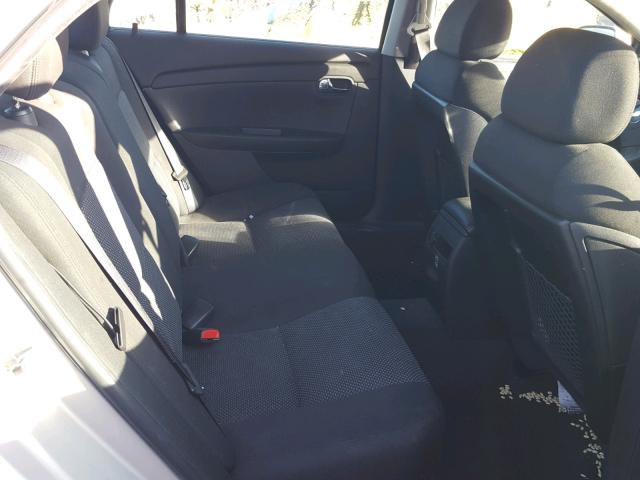 1G1ZH57B89F237617 - 2009 CHEVROLET MALIBU 1LT GOLD photo 6