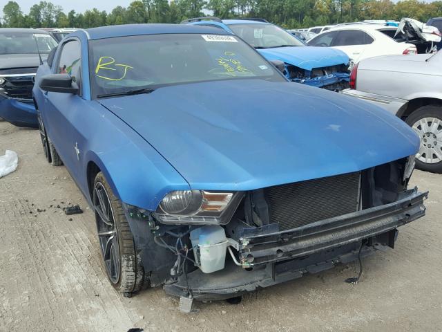 1ZVBP8AM0C5266398 - 2012 FORD MUSTANG BLUE photo 1