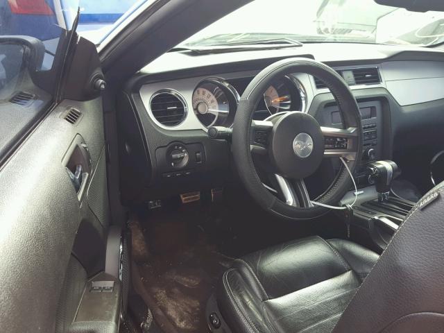 1ZVBP8AM0C5266398 - 2012 FORD MUSTANG BLUE photo 9