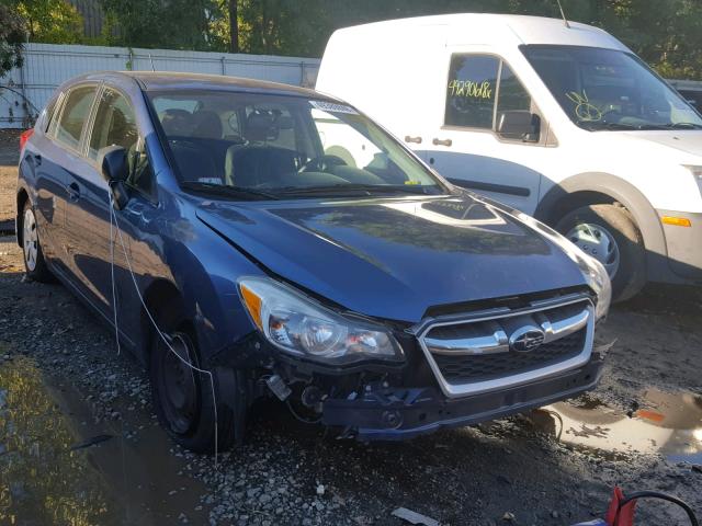 JF1GPAA60CG239486 - 2012 SUBARU IMPREZA BA BLUE photo 1