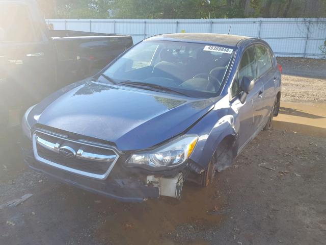 JF1GPAA60CG239486 - 2012 SUBARU IMPREZA BA BLUE photo 2