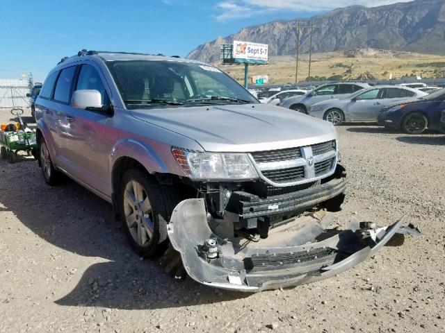 3D4GH67V59T527269 - 2009 DODGE JOURNEY R/ SILVER photo 1