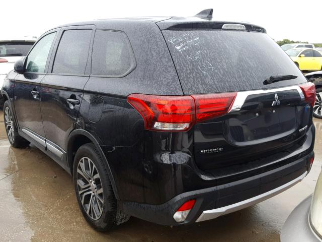 JA4AD2A36HZ007100 - 2017 MITSUBISHI OUTLANDER BLACK photo 3