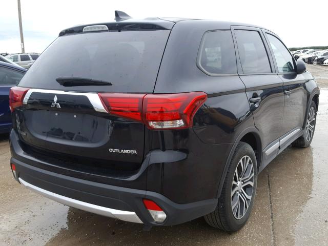 JA4AD2A36HZ007100 - 2017 MITSUBISHI OUTLANDER BLACK photo 4