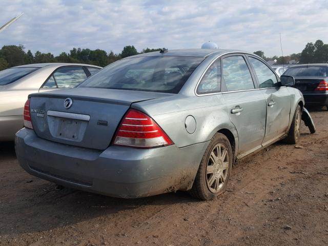 1MEHM42157G603045 - 2007 MERCURY MONTEGO PR GREEN photo 4