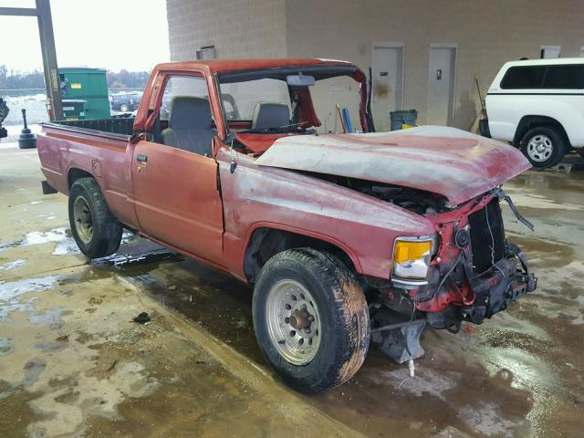 JT4RN50R3J0326784 - 1988 TOYOTA PICKUP 1/2 BURGUNDY photo 1