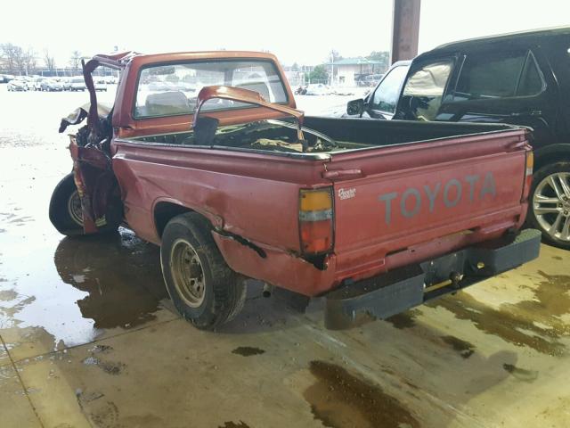 JT4RN50R3J0326784 - 1988 TOYOTA PICKUP 1/2 BURGUNDY photo 3