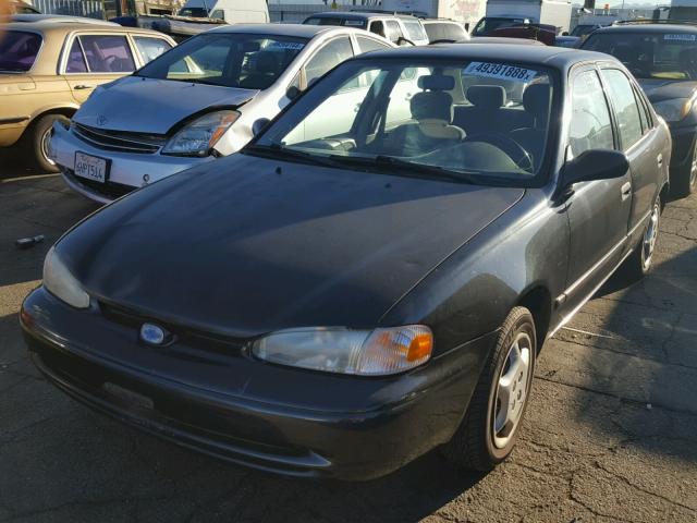 1Y1SK5284YZ414730 - 2000 CHEVROLET GEO PRIZM 黑色 照片 2