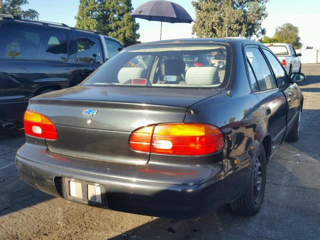 1Y1SK5284YZ414730 - 2000 CHEVROLET GEO PRIZM 黑色 照片 4