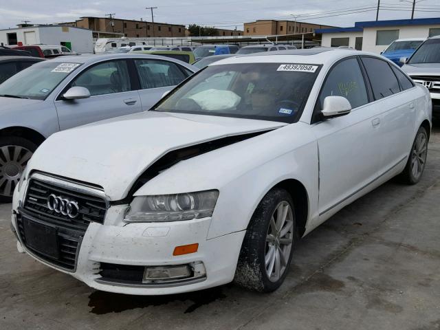 WAUWG74F59N022473 - 2009 AUDI A6 QUATTRO SILVER photo 2