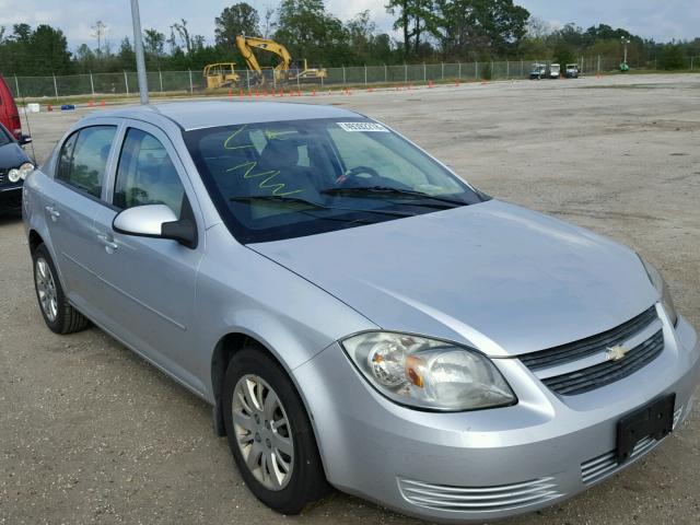 1G1AD5F54A7181842 - 2010 CHEVROLET COBALT 1LT SILVER photo 1