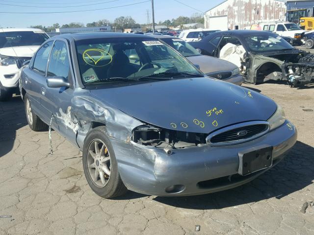 1FAFP66L1YK138663 - 2000 FORD CONTOUR SE BLUE photo 1