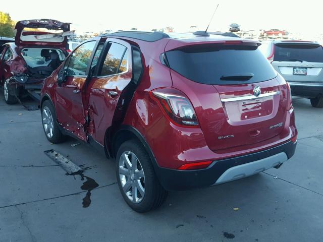 KL4CJHSM6HB090385 - 2017 BUICK ENCORE PRE RED photo 3