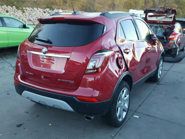 KL4CJHSM6HB090385 - 2017 BUICK ENCORE PRE RED photo 4