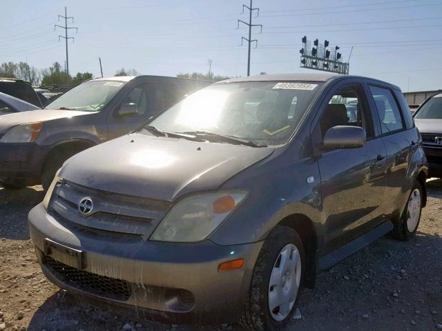 JTKKT624950080451 - 2005 TOYOTA SCION XA GRAY photo 2