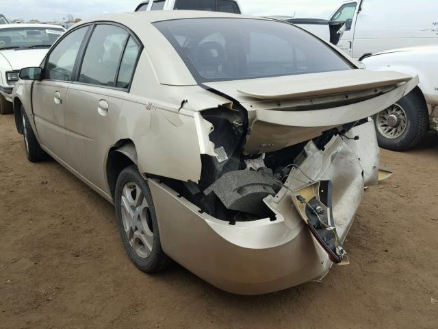 1G8AL54F64Z117911 - 2004 SATURN ION LEVEL BROWN photo 3