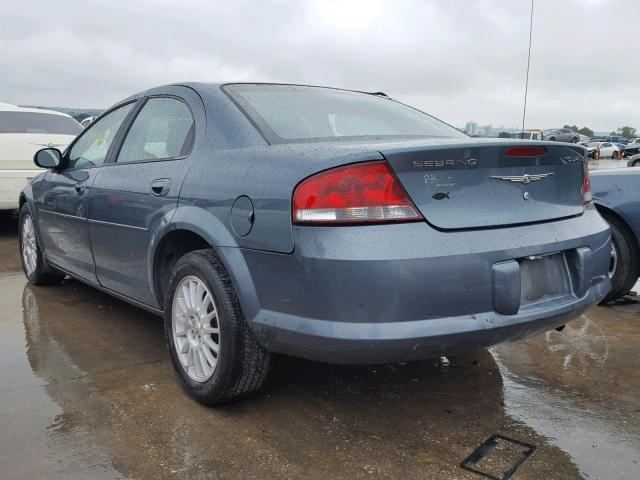 1C3EL56R85N626829 - 2005 CHRYSLER SEBRING TO BLUE photo 3