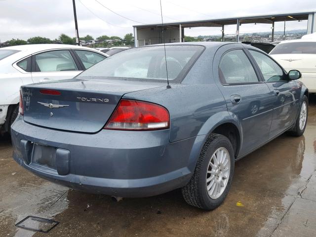 1C3EL56R85N626829 - 2005 CHRYSLER SEBRING TO BLUE photo 4