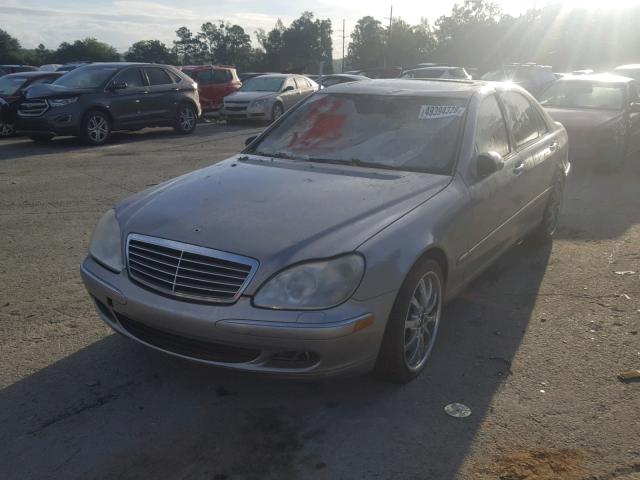 WDBNG75J16A472303 - 2006 MERCEDES-BENZ S 500 SILVER photo 2