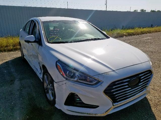 5NPE34AF5JH602940 - 2018 HYUNDAI SONATA SPO SILVER photo 1